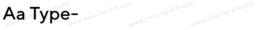 Aa Type字体转换